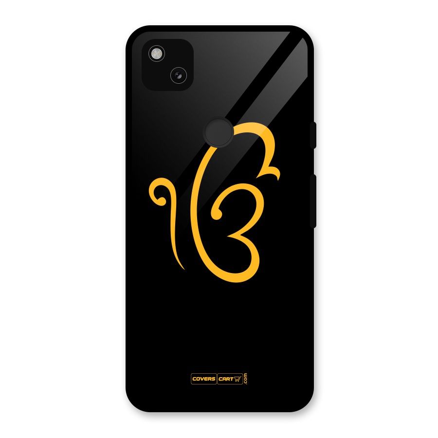 Ik Onkar Glass Back Case for Google Pixel 4a