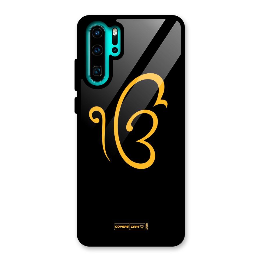Ik Onkar Glass Back Case for Huawei P30 Pro