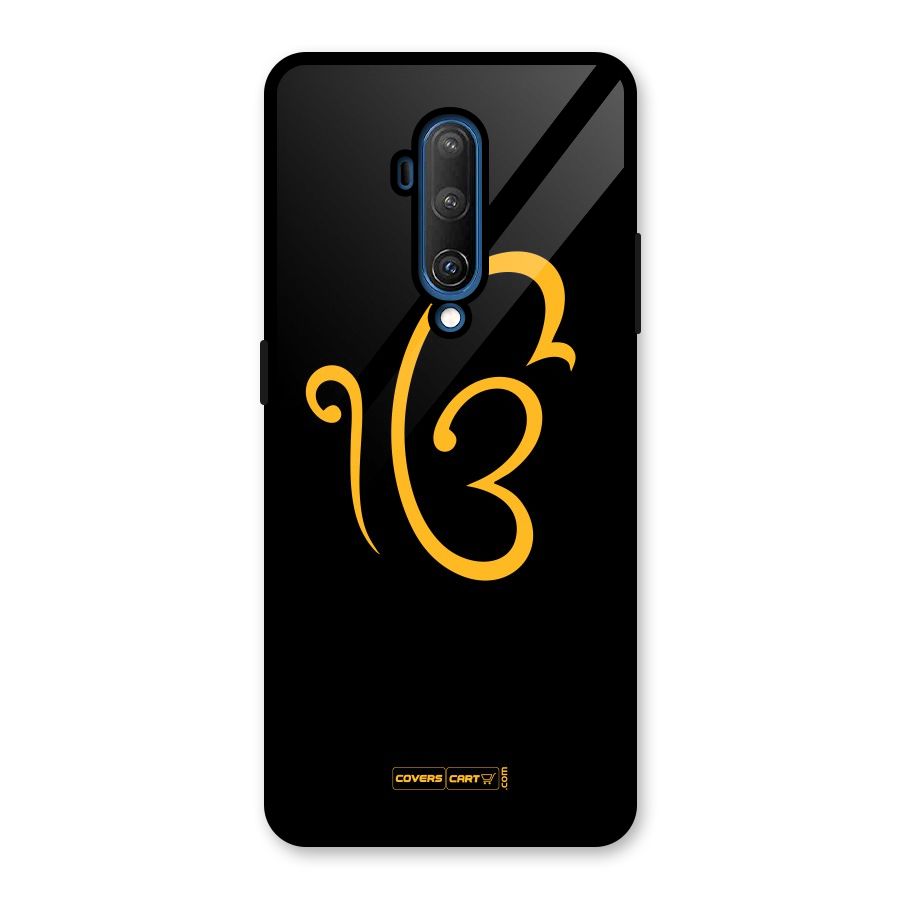 Ik Onkar Glass Back Case for OnePlus 7T Pro