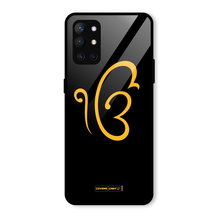 Ik Onkar Glass Back Case for OnePlus 9R