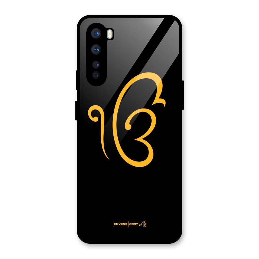 Ik Onkar Glass Back Case for OnePlus Nord
