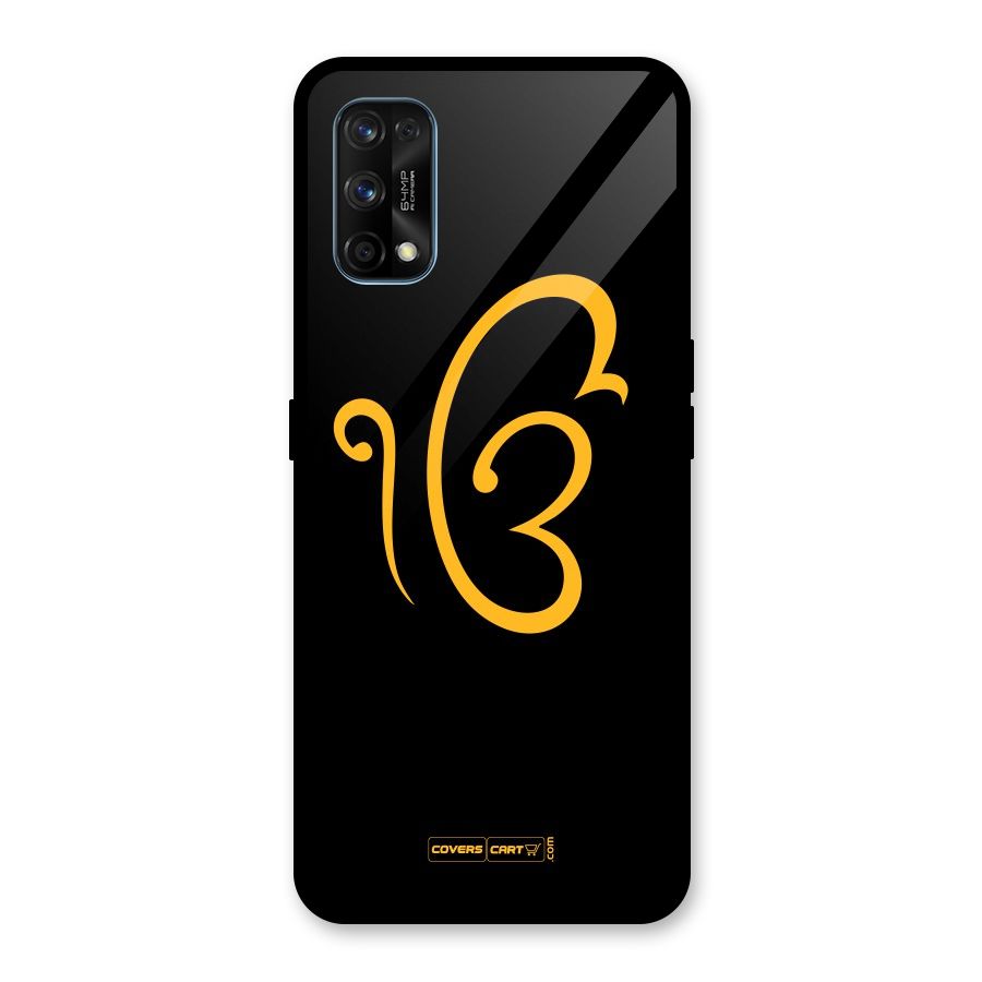 Ik Onkar Glass Back Case for Realme 7 Pro