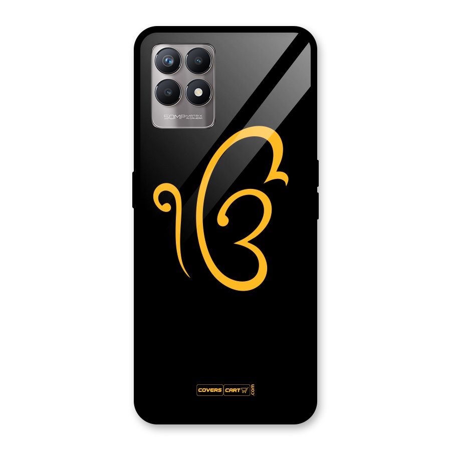 Ik Onkar Glass Back Case for Realme 8i
