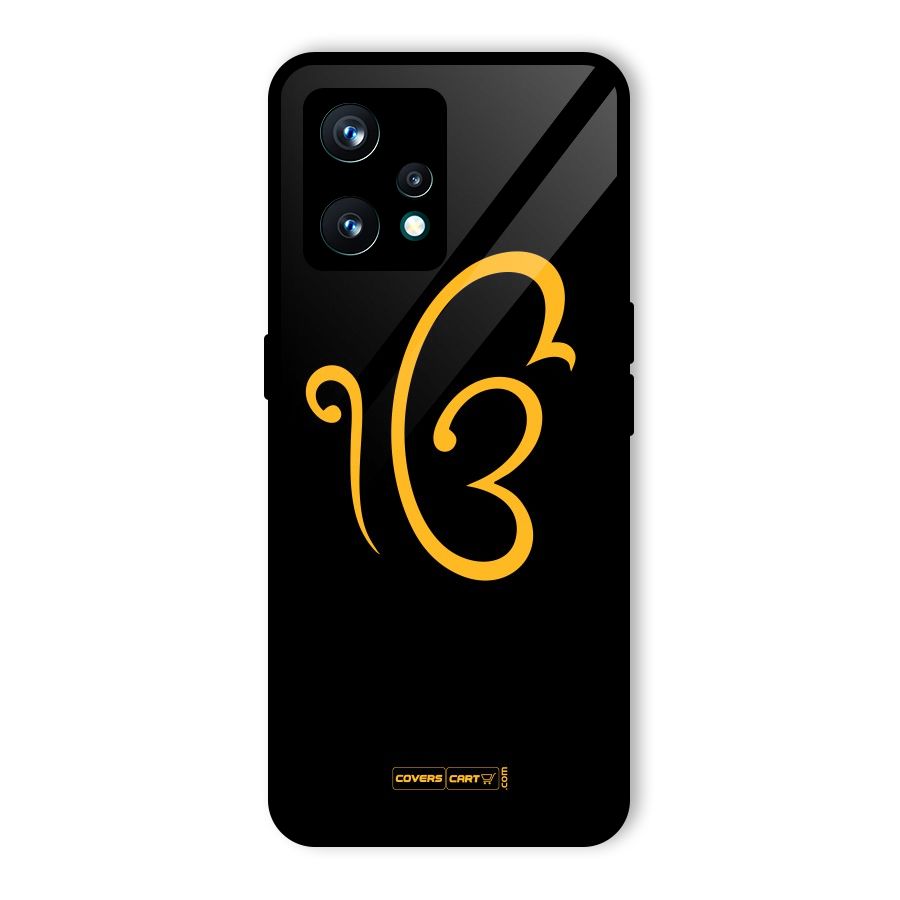 Ik Onkar Glass Back Case for Realme 9 Pro Plus 5G
