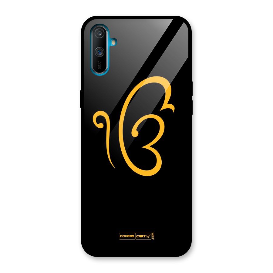 Ik Onkar Glass Back Case for Realme C3