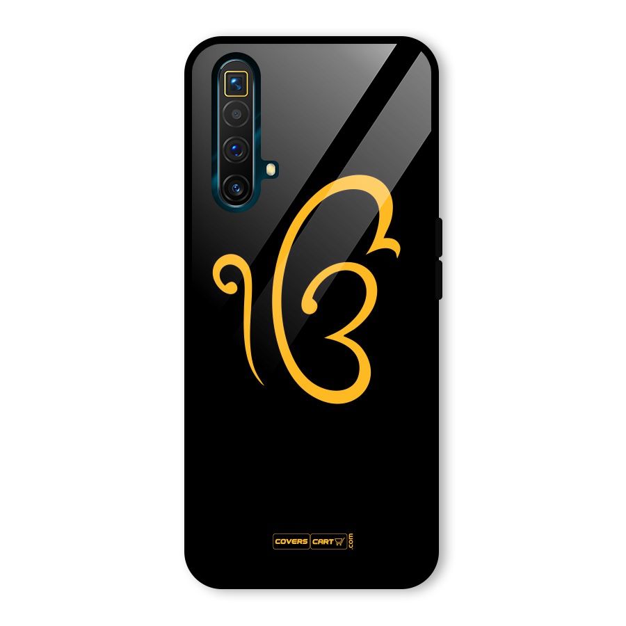 Ik Onkar Glass Back Case for Realme X3