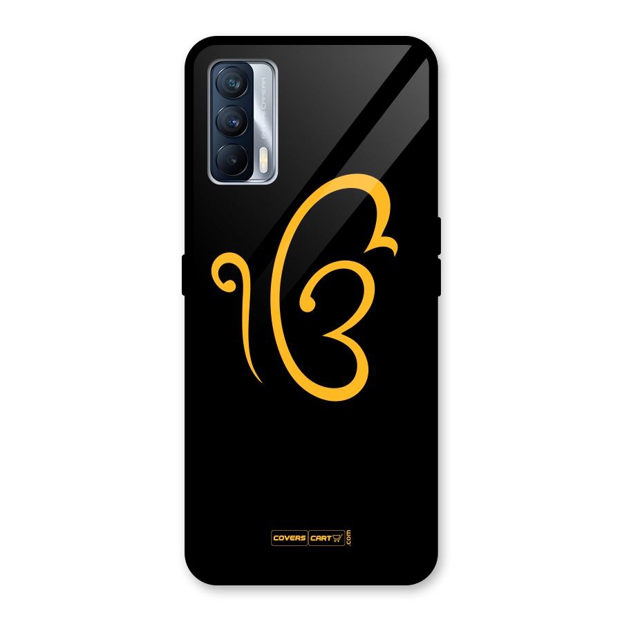 Ik Onkar Glass Back Case for Realme X7