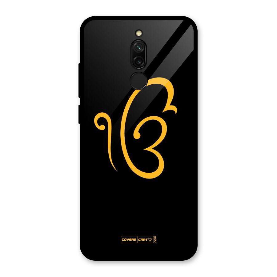 Ik Onkar Glass Back Case for Redmi 8