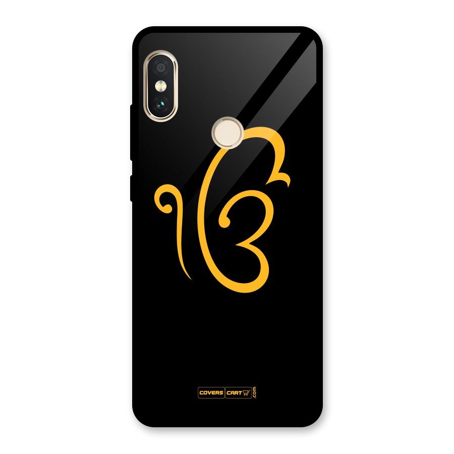 Ik Onkar Glass Back Case for Redmi Note 5 Pro
