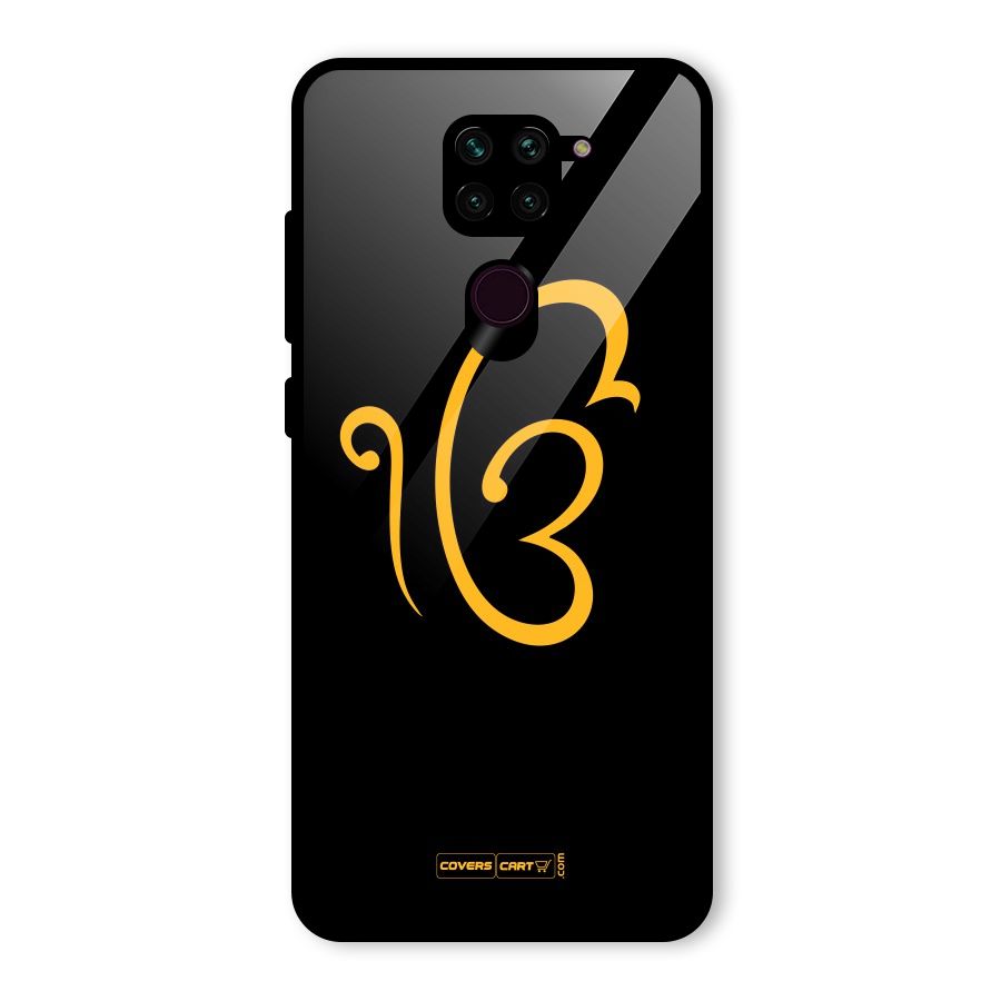 Ik Onkar Glass Back Case for Redmi Note 9