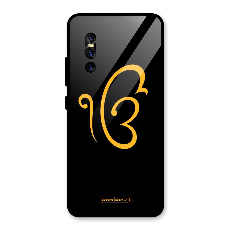 Ik Onkar Glass Back Case for Vivo V15 Pro
