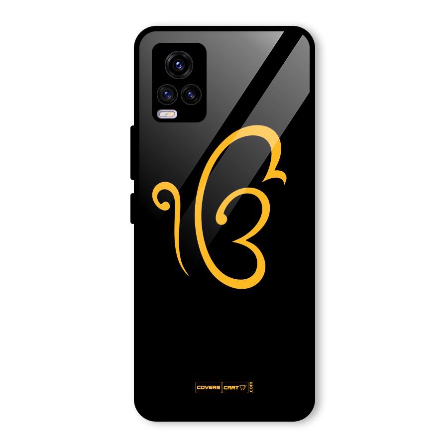 Ik Onkar Glass Back Case for Vivo V20
