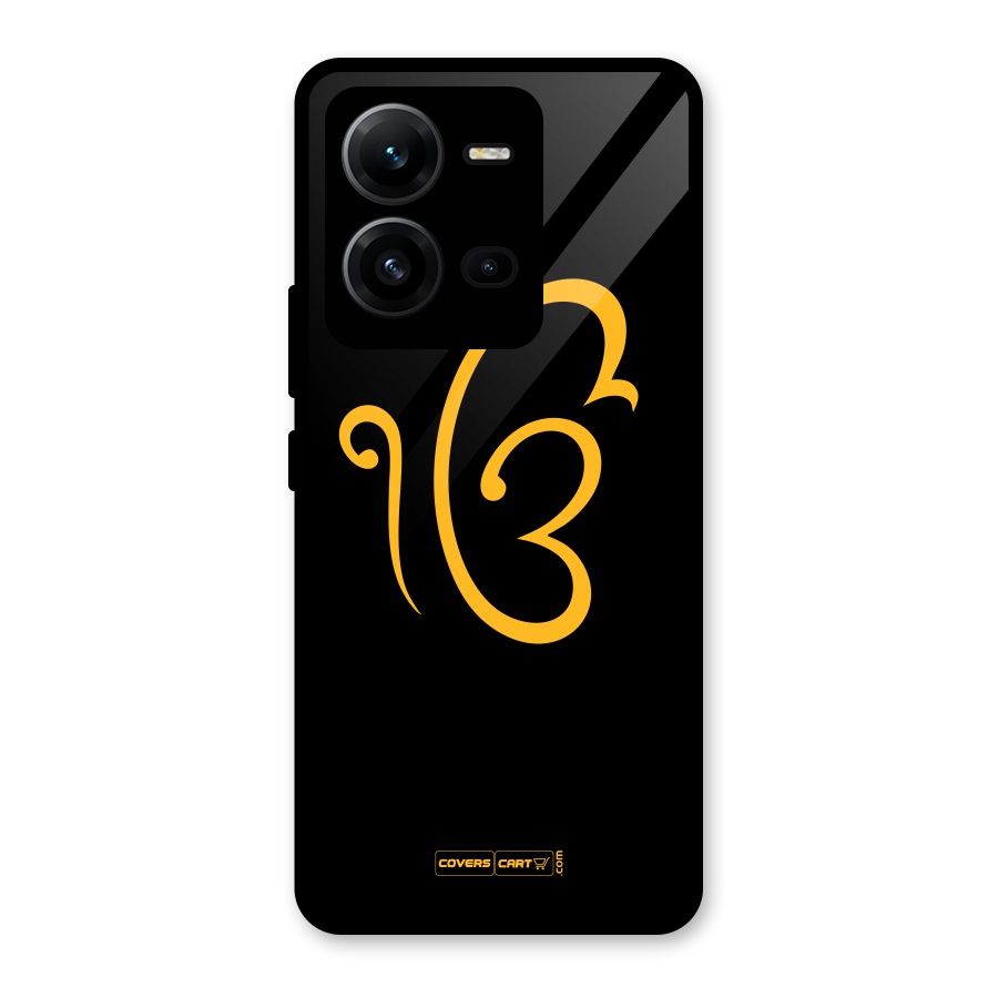 Ik Onkar Glass Back Case for Vivo V25