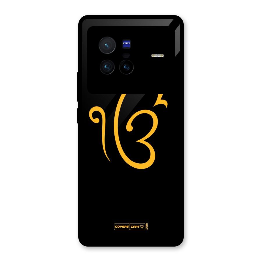 Ik Onkar Glass Back Case for Vivo X80