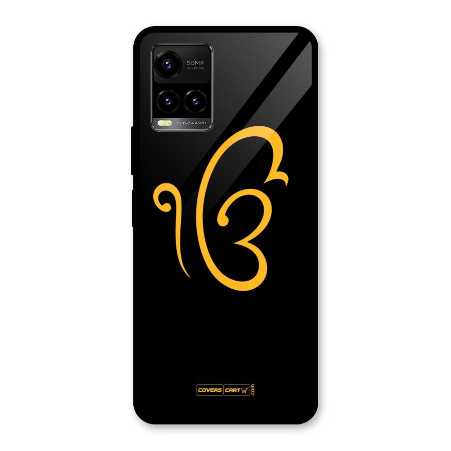Ik Onkar Glass Back Case for Vivo Y21T