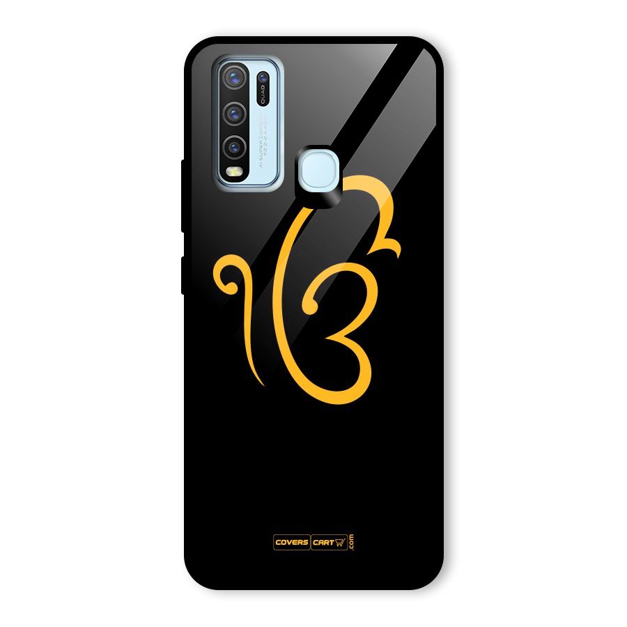 Ik Onkar Glass Back Case for Vivo Y30