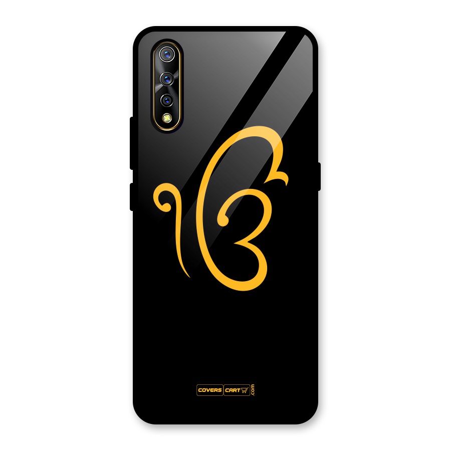 Ik Onkar Glass Back Case for Vivo Z1x