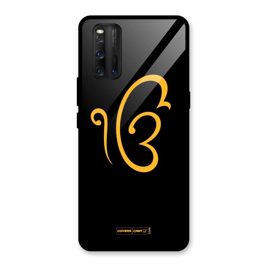 Ik Onkar Glass Back Case for Vivo iQOO 3