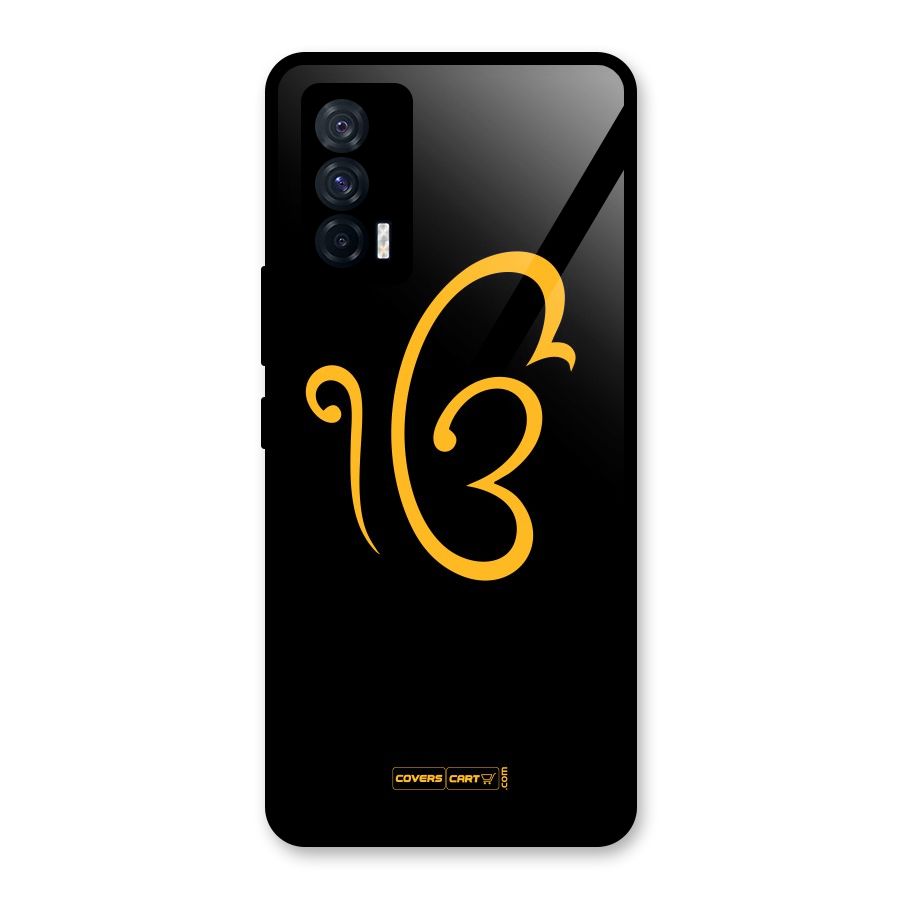 Ik Onkar Glass Back Case for Vivo iQOO 7 5G