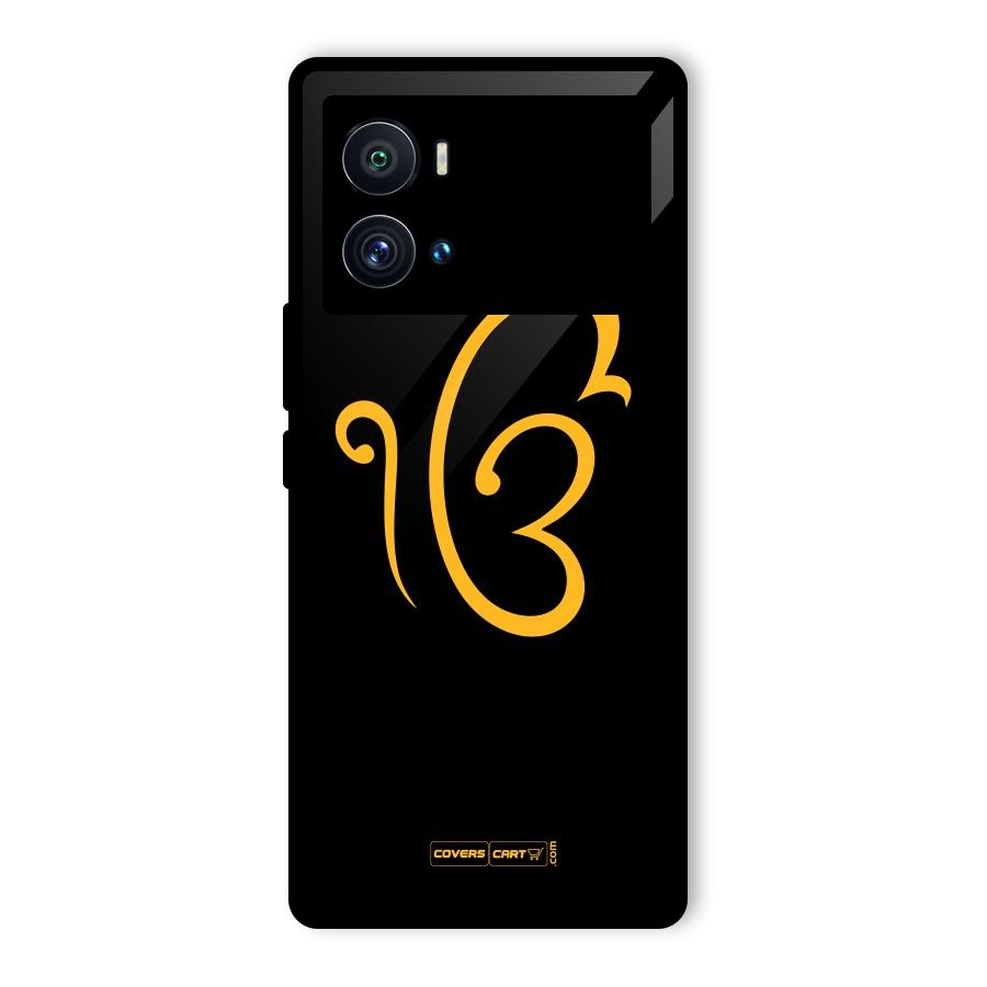 Ik Onkar Glass Back Case for Vivo iQOO 9 Pro