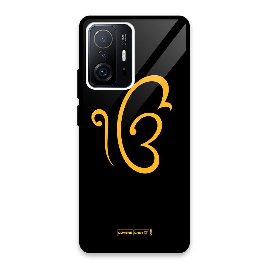 Ik Onkar Glass Back Case for Xiaomi 11T Pro