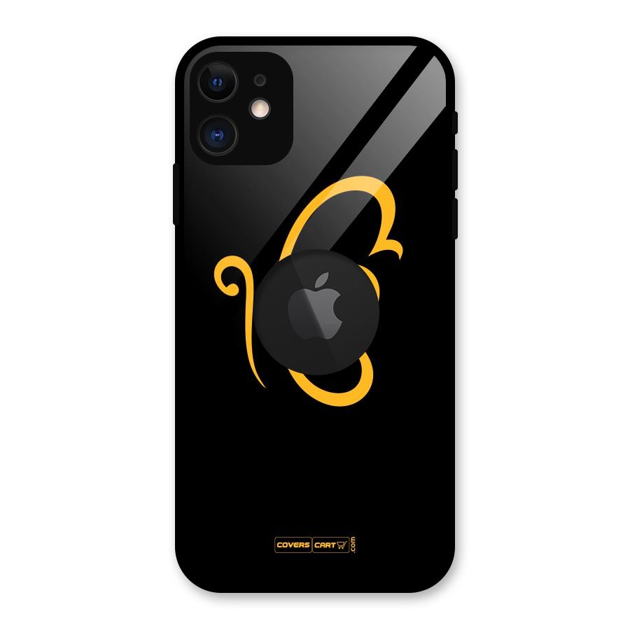 Ik Onkar Glass Back Case for iPhone 11 Logo Cut