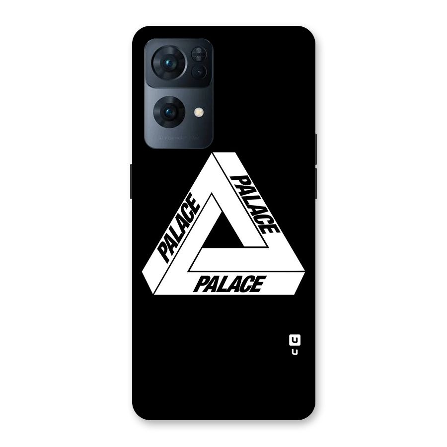Impossible Triangle Palace Back Case for Oppo Reno7 Pro 5G