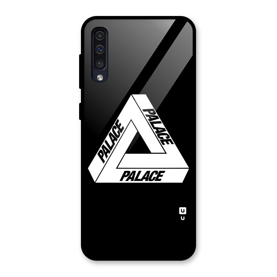 Impossible Triangle Palace Glass Back Case for Galaxy A30s