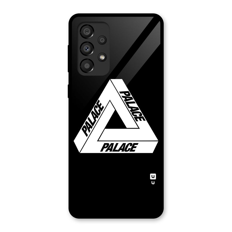 Impossible Triangle Palace Glass Back Case for Galaxy A33 5G