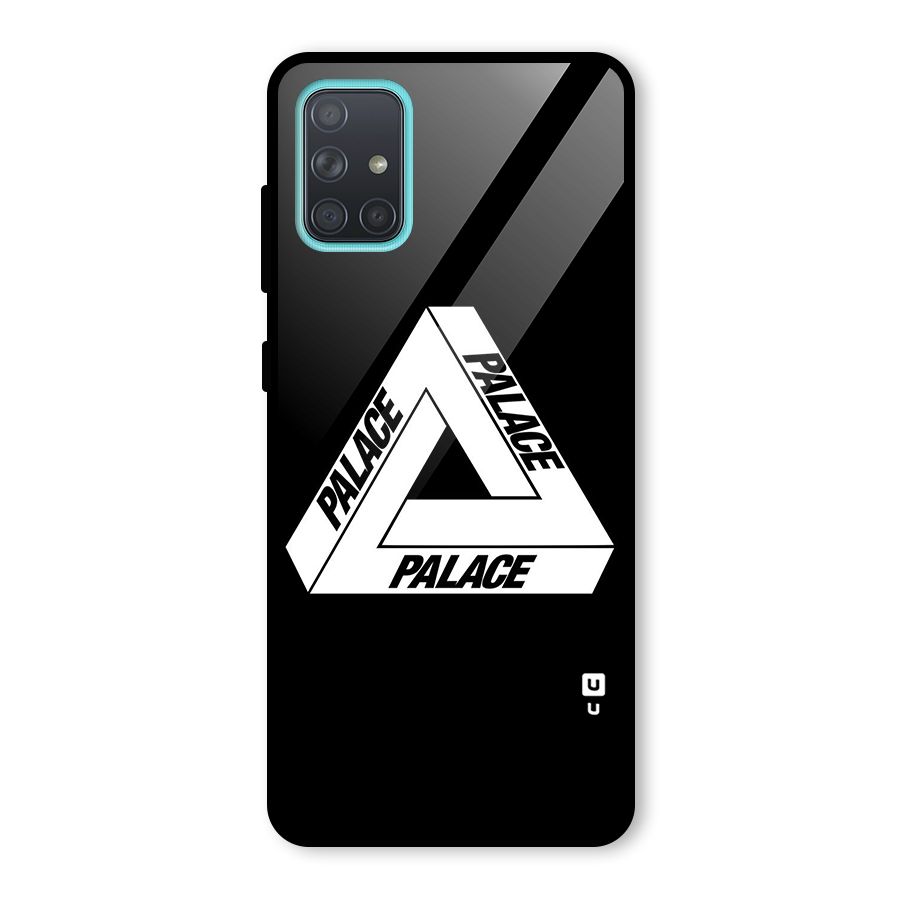 Impossible Triangle Palace Glass Back Case for Galaxy A71