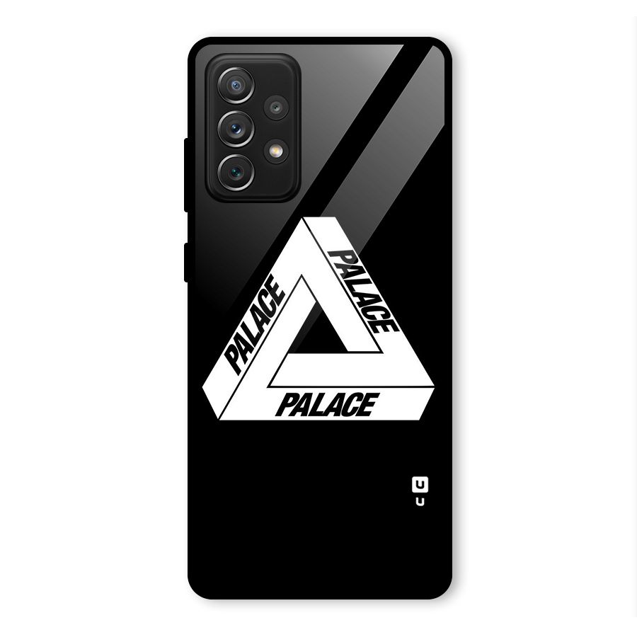 Impossible Triangle Palace Glass Back Case for Galaxy A72