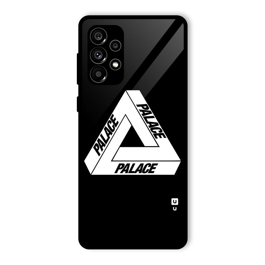 Impossible Triangle Palace Glass Back Case for Galaxy A73 5G