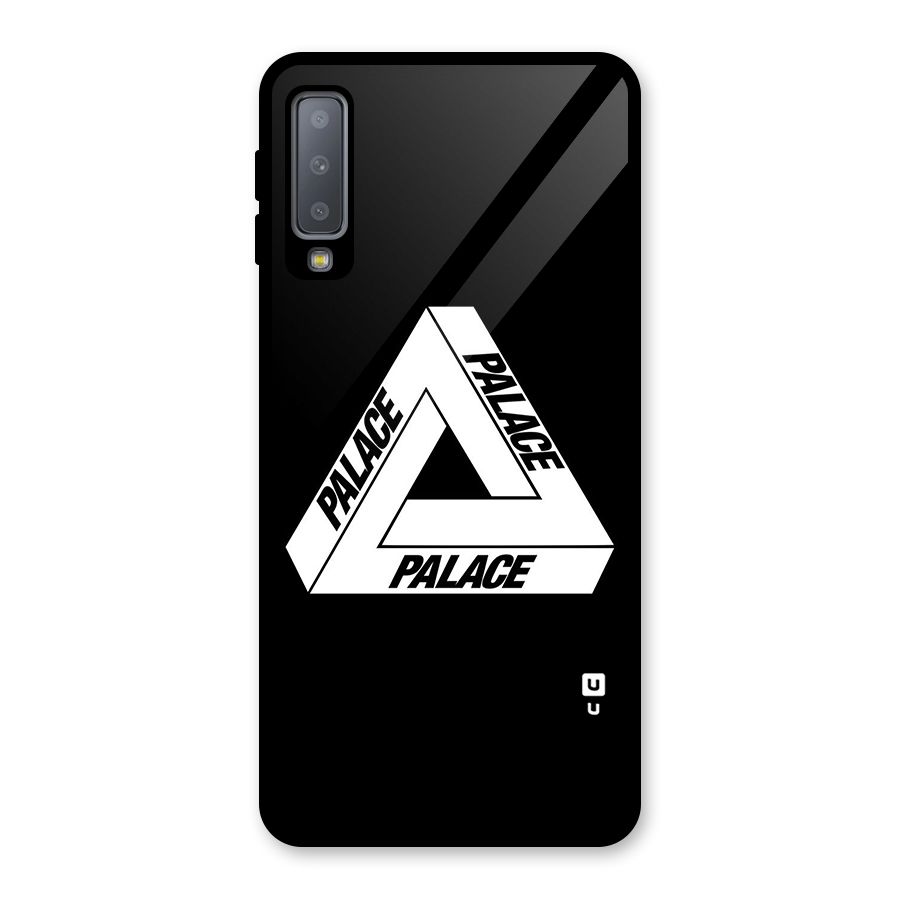 Impossible Triangle Palace Glass Back Case for Galaxy A7 (2018)