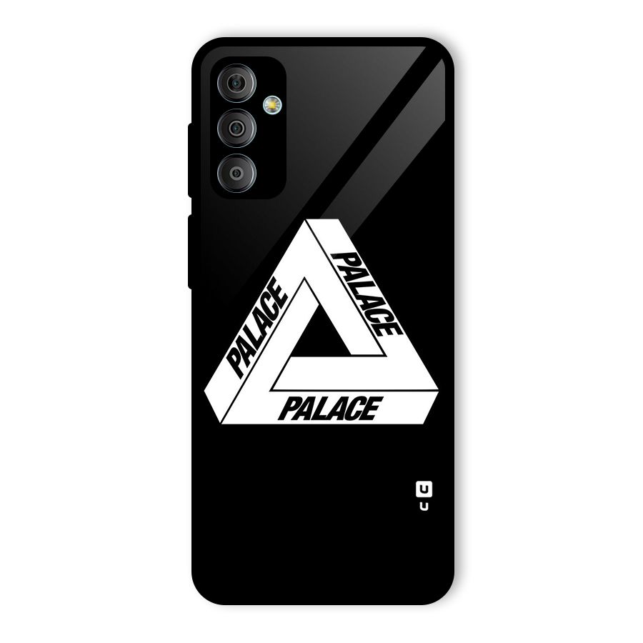Impossible Triangle Palace Glass Back Case for Galaxy F23
