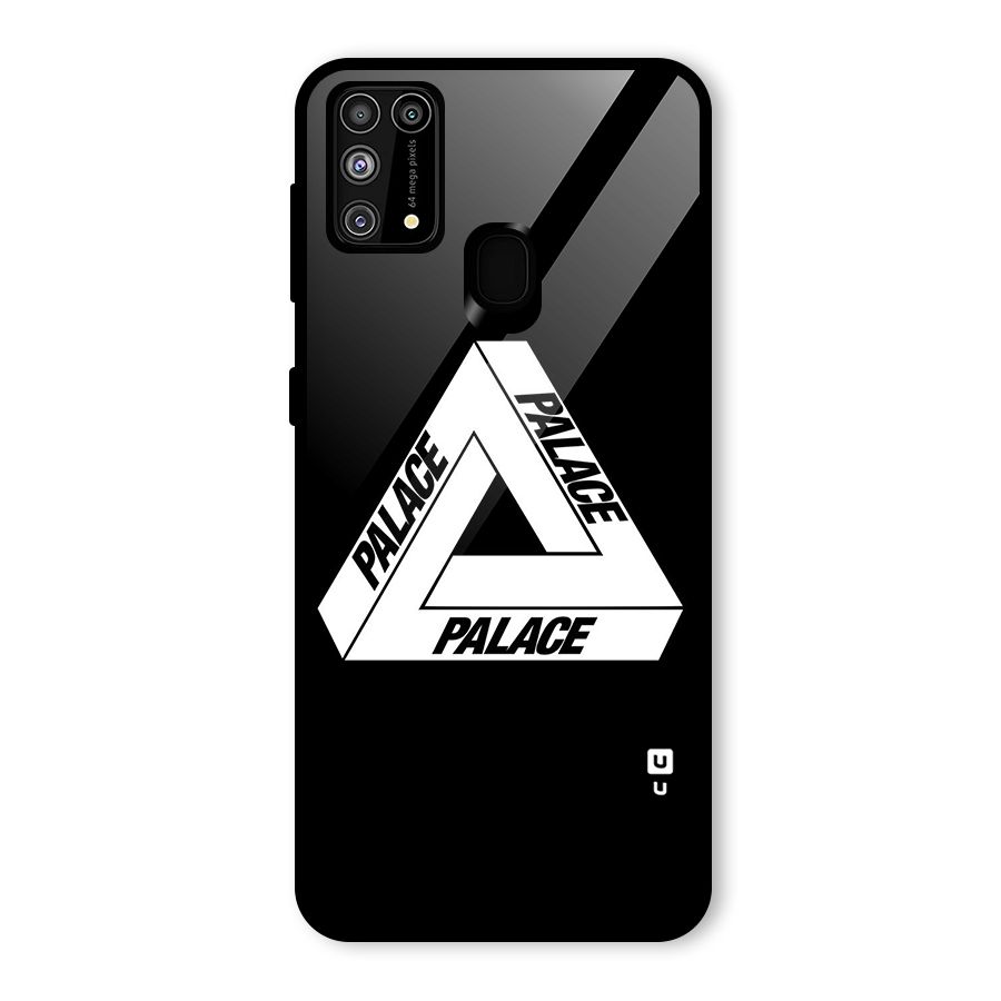 Impossible Triangle Palace Glass Back Case for Galaxy F41