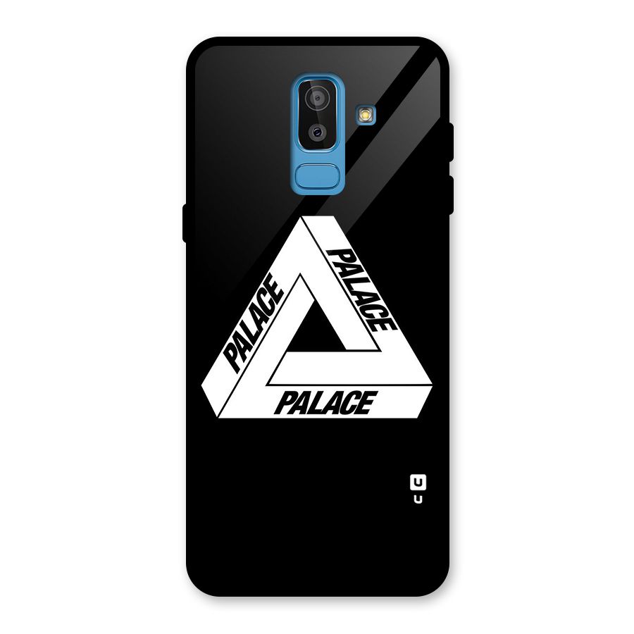 Impossible Triangle Palace Glass Back Case for Galaxy J8