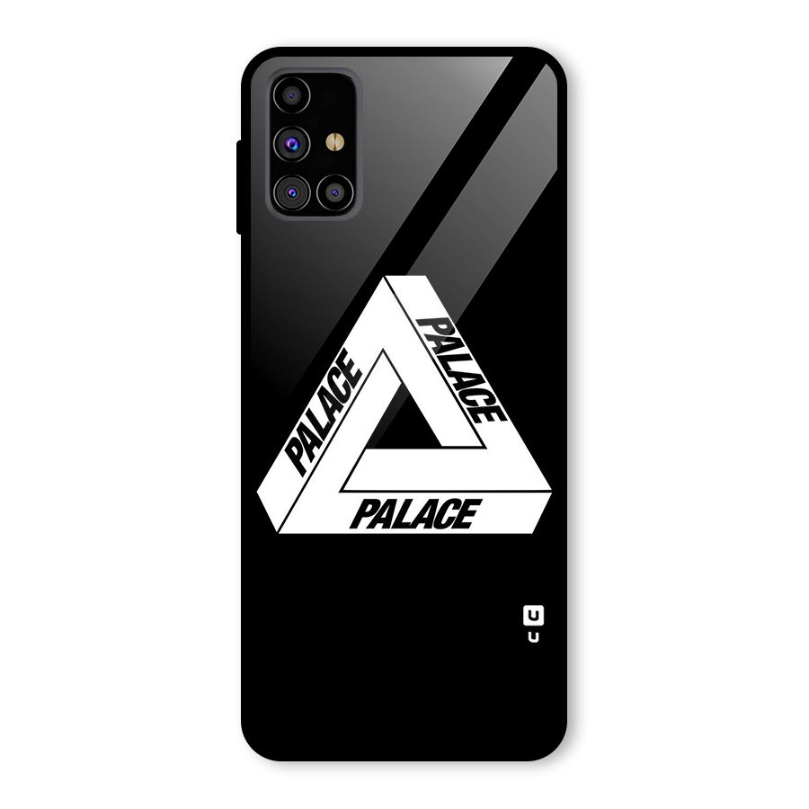 Impossible Triangle Palace Glass Back Case for Galaxy M31s