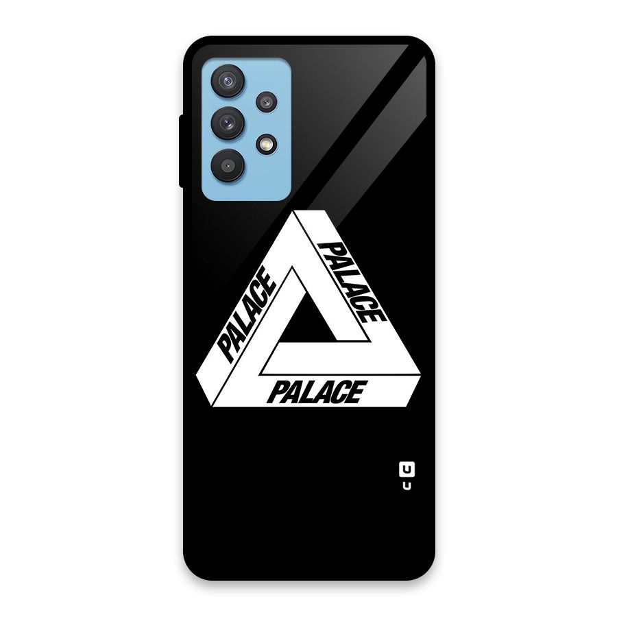 Impossible Triangle Palace Glass Back Case for Galaxy M32 5G