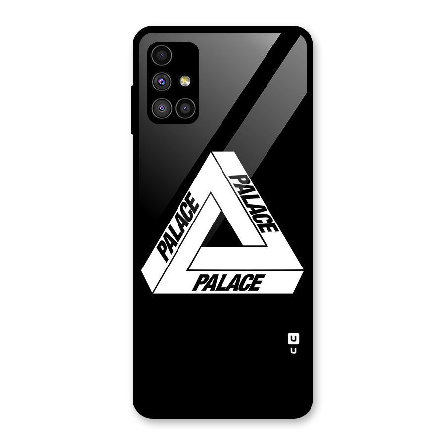 Impossible Triangle Palace Glass Back Case for Galaxy M51