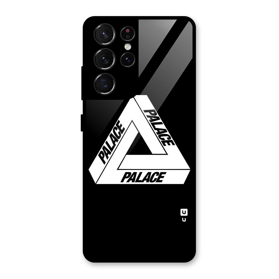 Impossible Triangle Palace Glass Back Case for Galaxy S21 Ultra 5G