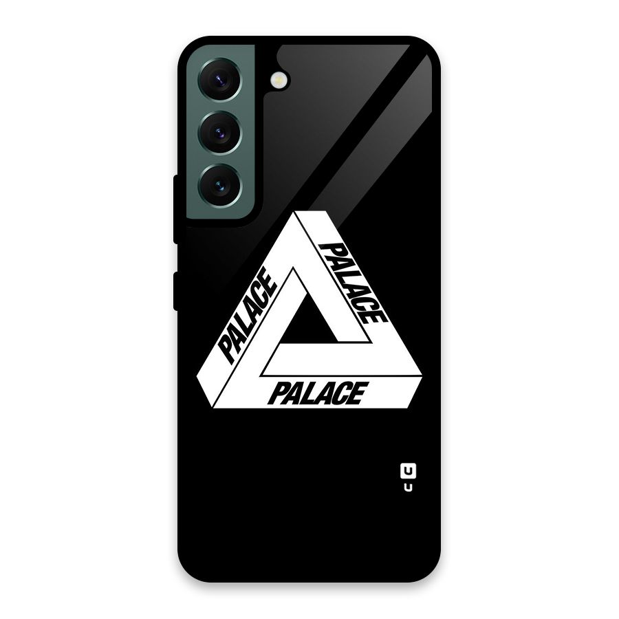 Impossible Triangle Palace Glass Back Case for Galaxy S22 5G