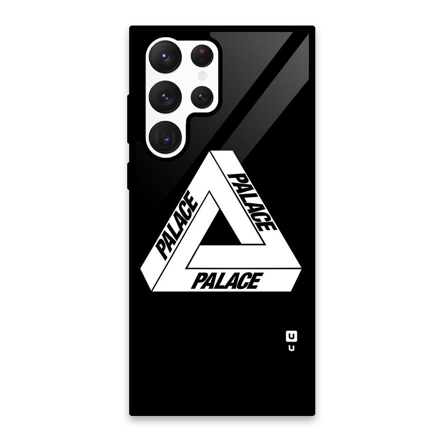 Impossible Triangle Palace Glass Back Case for Galaxy S22 Ultra 5G
