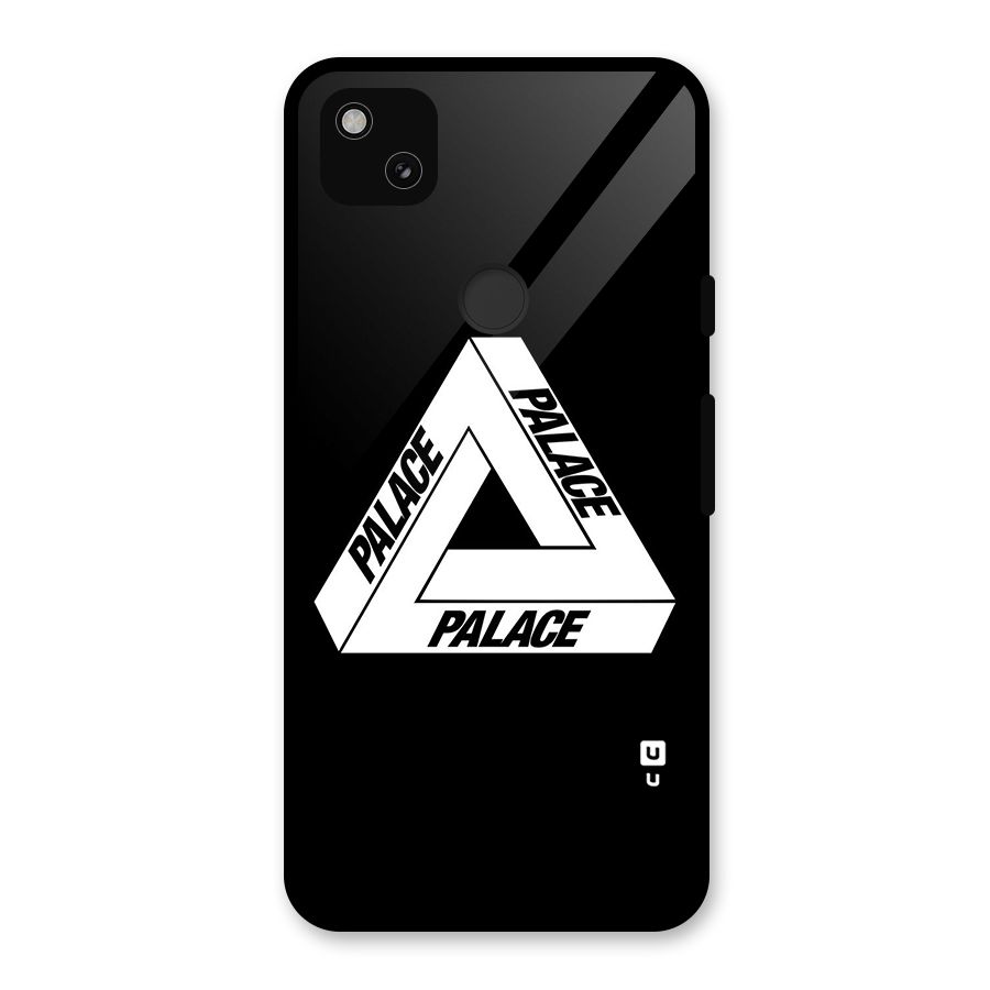 Impossible Triangle Palace Glass Back Case for Google Pixel 4a