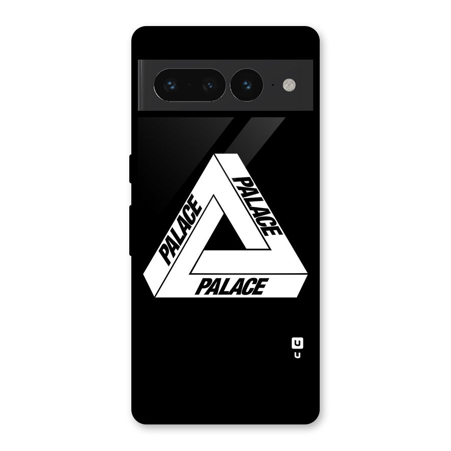 Impossible Triangle Palace Glass Back Case for Google Pixel 7 Pro