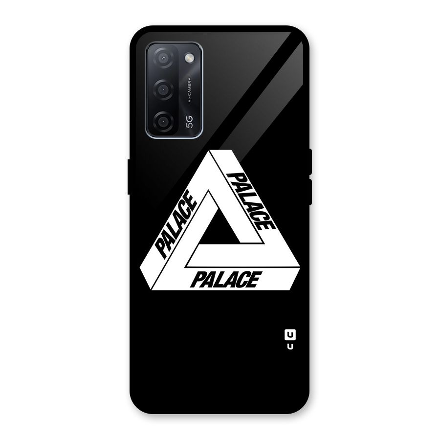 Impossible Triangle Palace Glass Back Case for Oppo A53s 5G