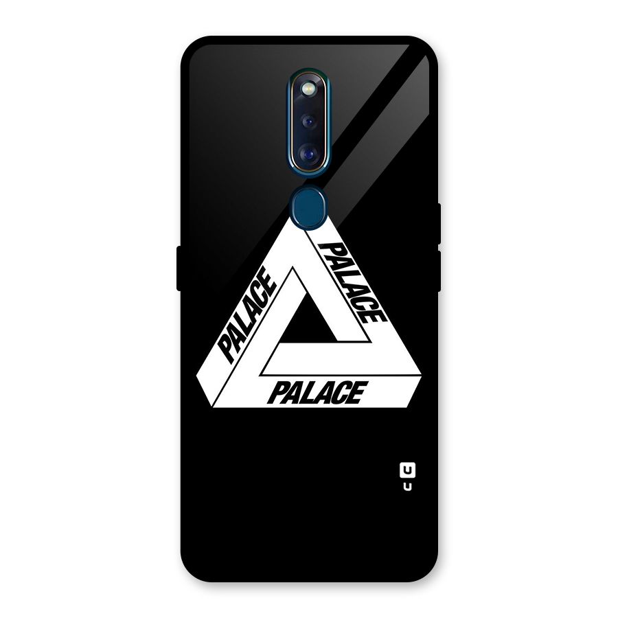 Impossible Triangle Palace Glass Back Case for Oppo F11 Pro