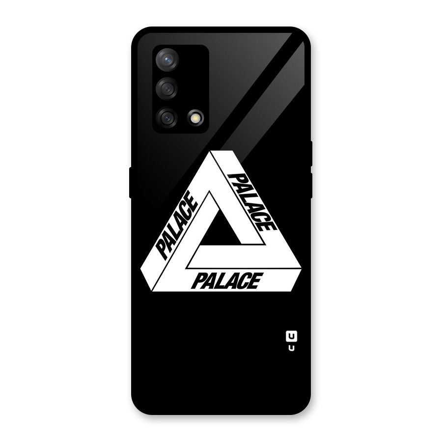 Impossible Triangle Palace Glass Back Case for Oppo F19