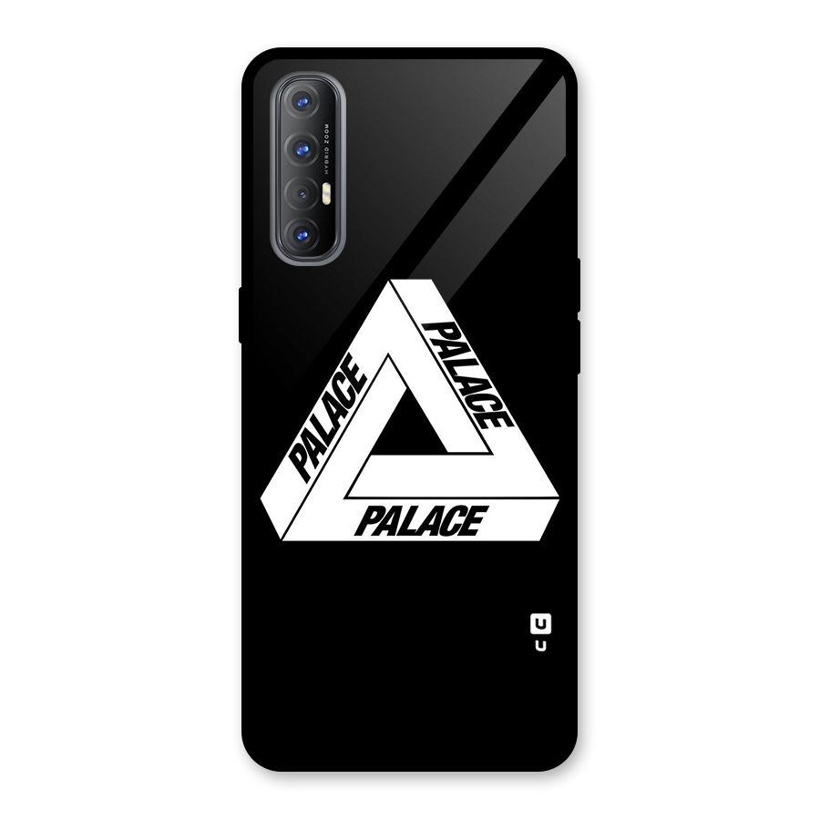 Impossible Triangle Palace Glass Back Case for Oppo Reno3 Pro