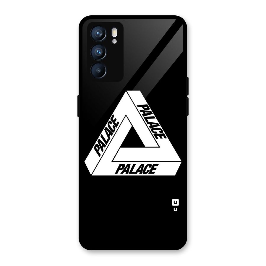 Impossible Triangle Palace Glass Back Case for Oppo Reno6 5G