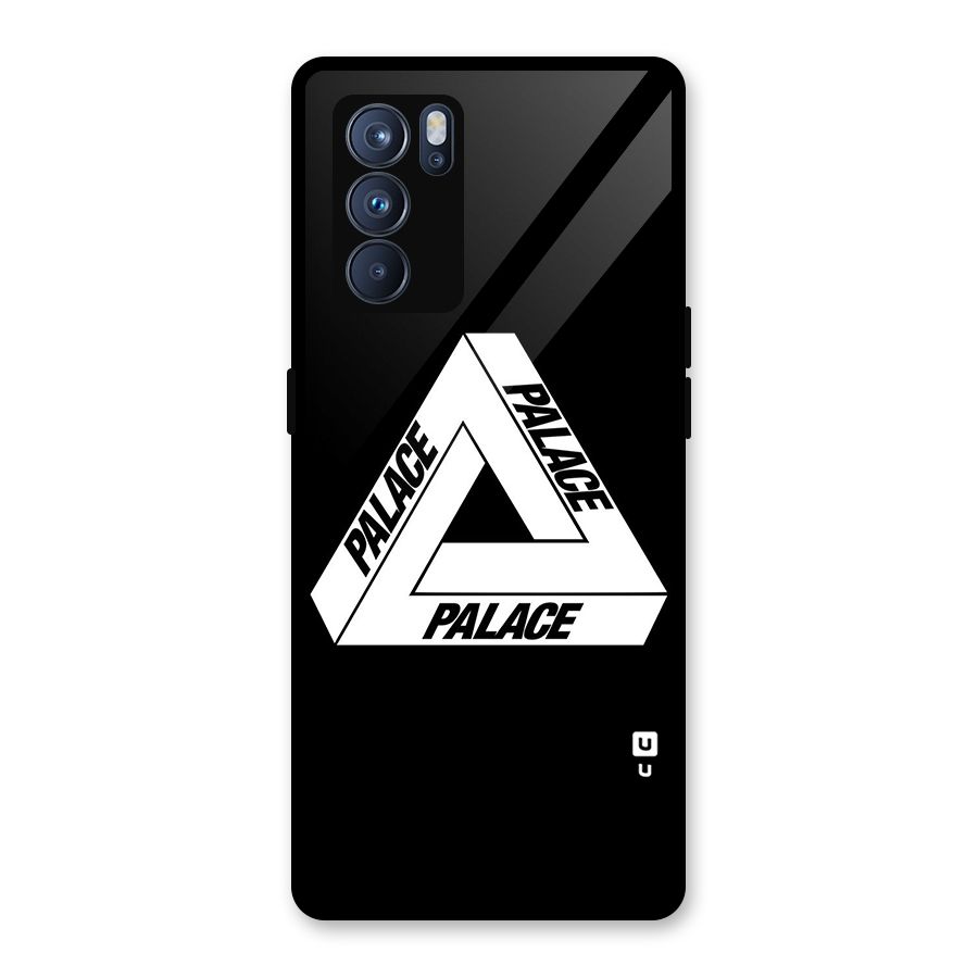 Impossible Triangle Palace Glass Back Case for Oppo Reno6 Pro 5G